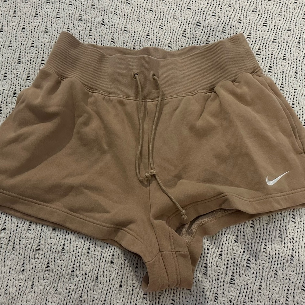 Nike Women's Athletic Tan Shorts